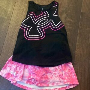Under Armour skort and tank